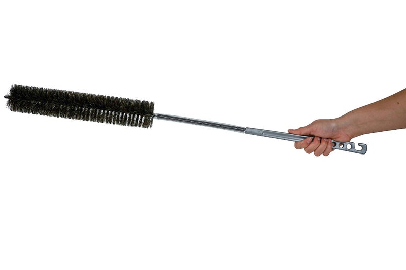KONEX Flexi-Clean Pro Horsehair Lint Brush | Dryer Lint Trap | Refrigerator Coil Cleaning | Vent Cleaner - 33 Inch Long (85cm) - Image 4